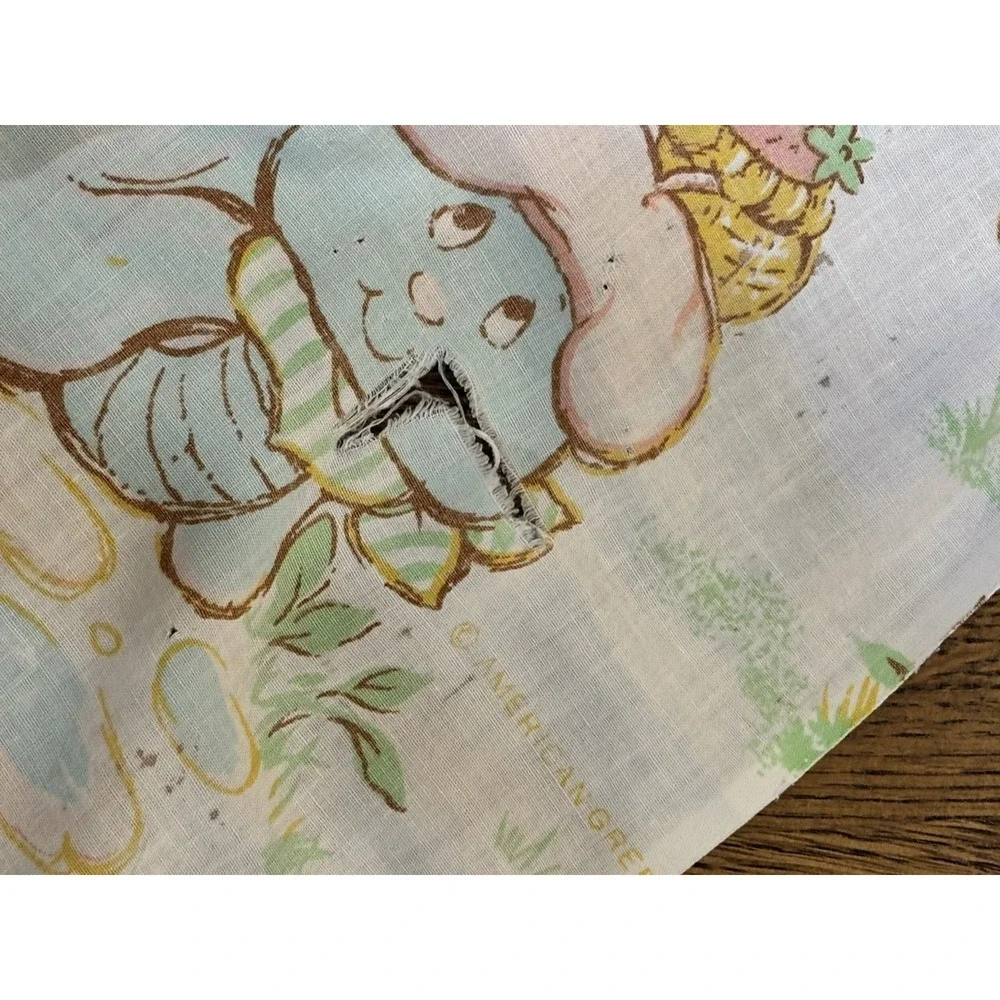Vintage Strawberry Shortcake Twin Flat Sheet